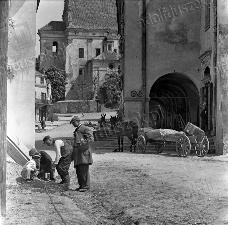 Unikalne zdjęcia autorstwa Adolfa Duszka z Kazimierza Dolnego w 1956 roku | album 1 1956-Kazimierz-03-038